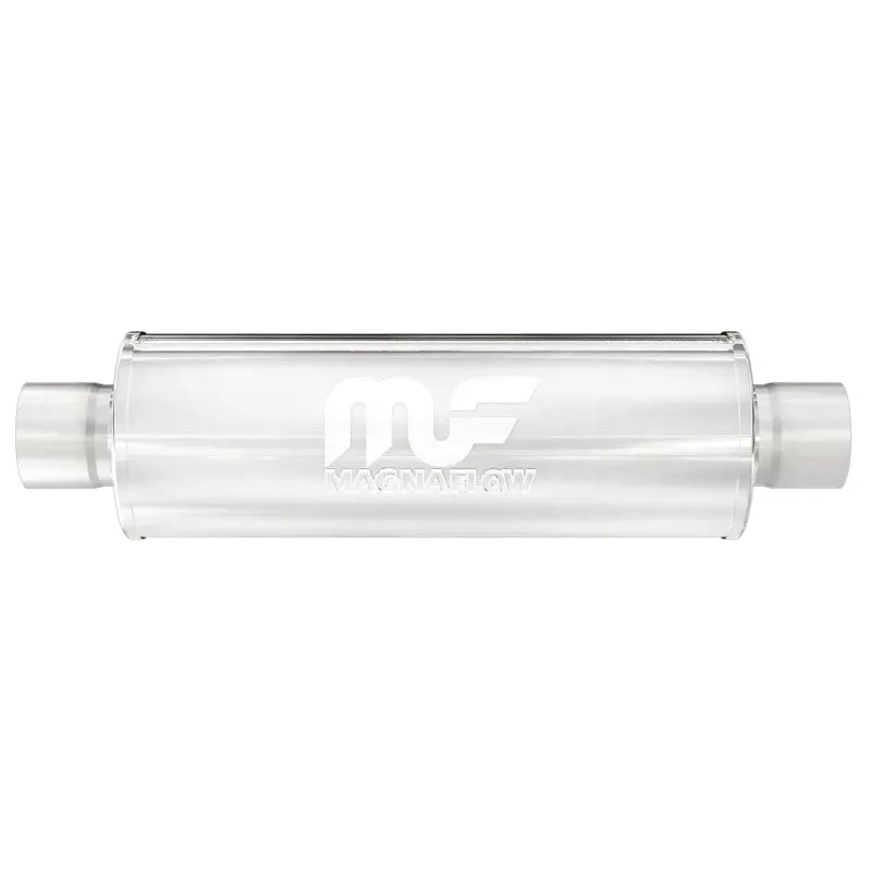 Magnaflow Stainless Steel Performance Muffler – 6" X 6" X 14", Dual 3.5" Inlet/Outlet 1