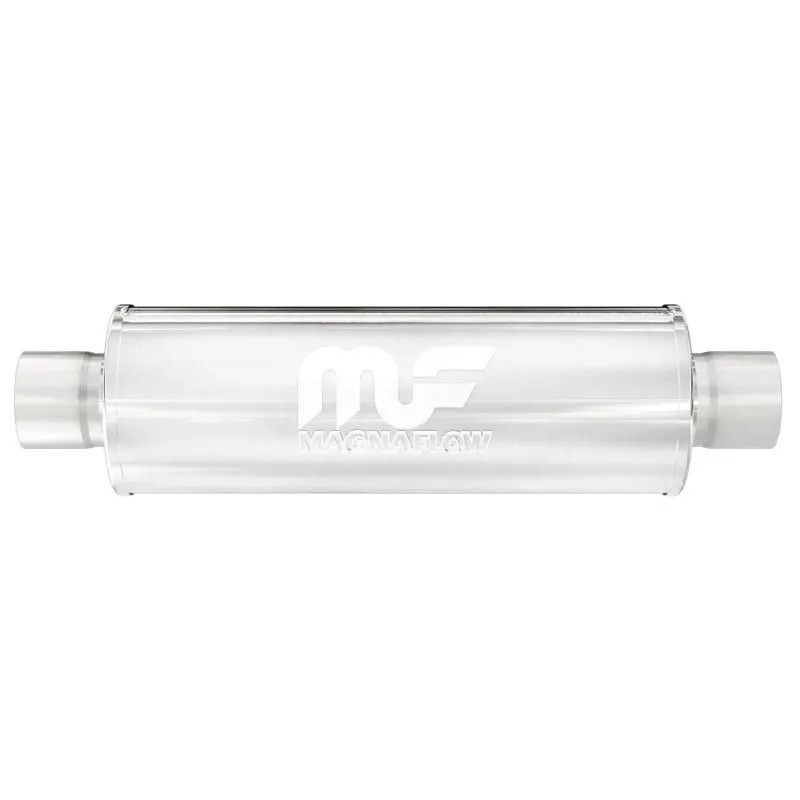 Magnaflow Stainless Steel Performance Muffler – 6" X 6" X 14", Dual 3.5" Inlet/Outlet 2