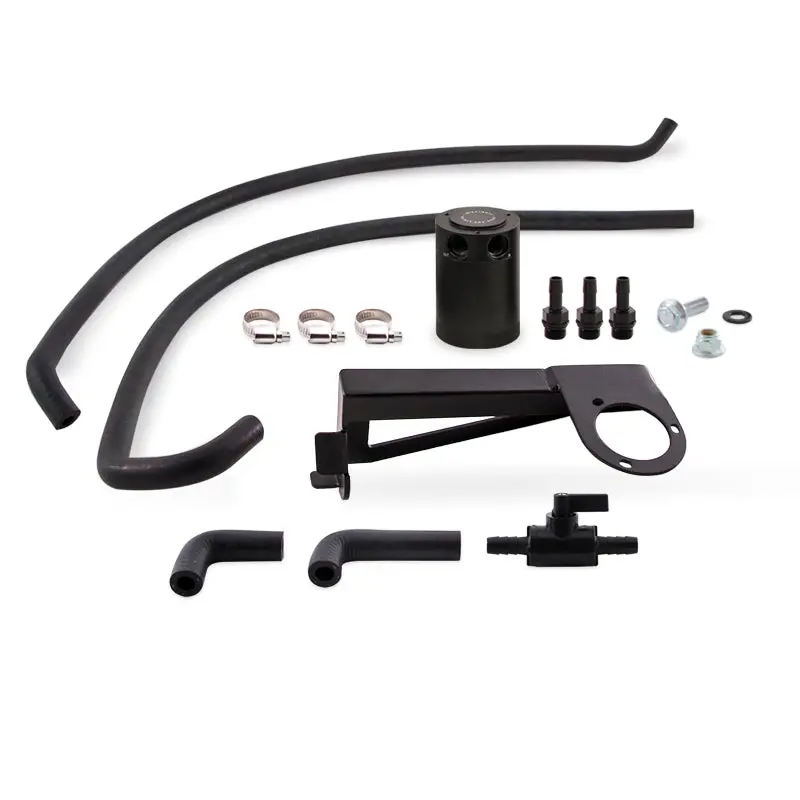 Mishimoto Baffled Oil Catch Can Kit For 2016–2021 Ford Focus Rs – Matte Black Finish 1