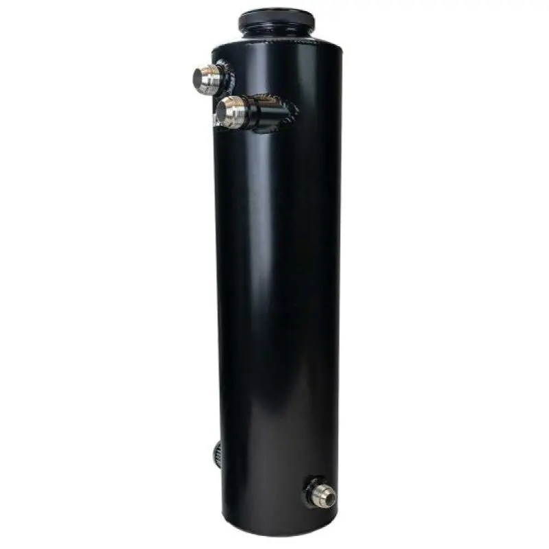 Moroso Dry Sump Oil Tank For Sprint Cars – 6-Inch Diameter, 24-Inch Height, 9-Quart Capacity, Matte Black 1