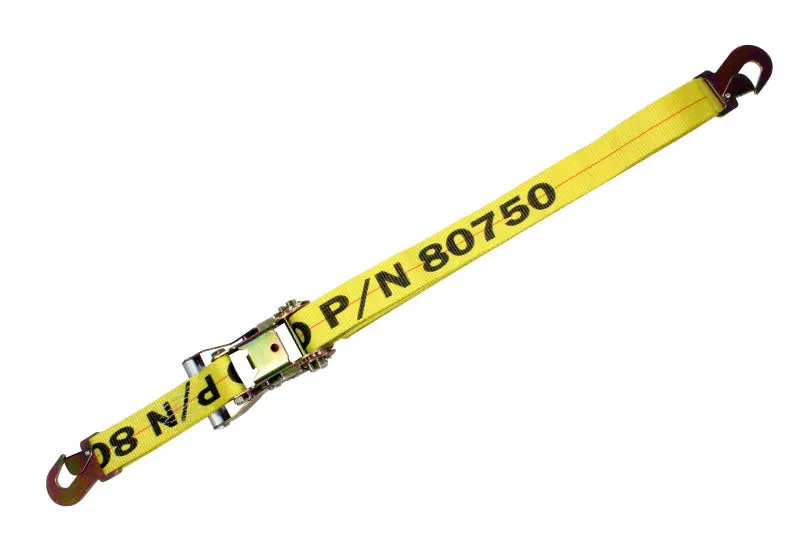 Moroso Heavy-Duty Race Car Tie-Down Strap – Adjustable 4′ To 7′ 7″ Length 1