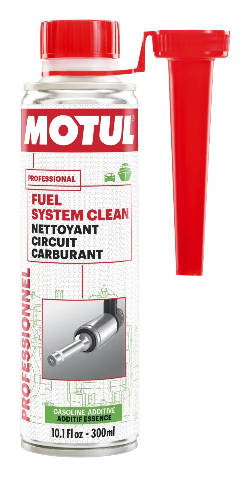 Motul Fuel System Cleaner – 300Ml Concentrated Auto Additive For Injector & Combustion Chamber Cleaning 1