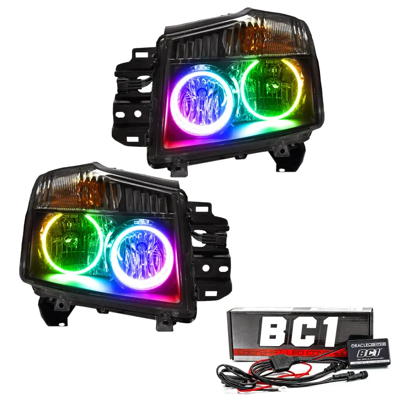 Oracle 08-15 Nissan Titan Smd Hl - Colorshift W/ Bc1 Controller 1