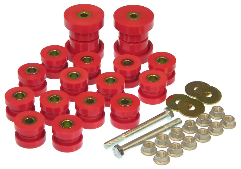 Prothane Chrysler Lx Rear Control Arm Bushings - Red 1