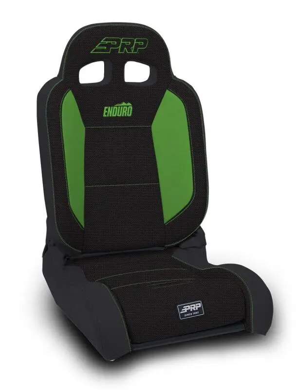 Prp Endurodaily Reclining Suspension Seat – Passenger Side, Black/Green Tweed 1