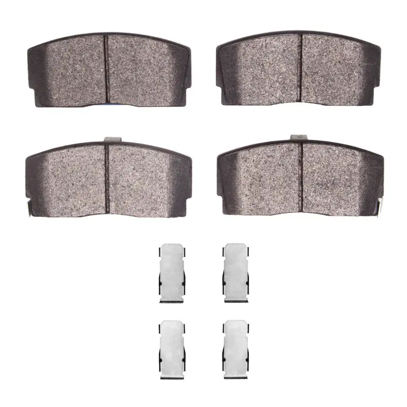 R1 88-92 Daihatsu Charade Front Optimum Oe Pads & Hardware Kit 1