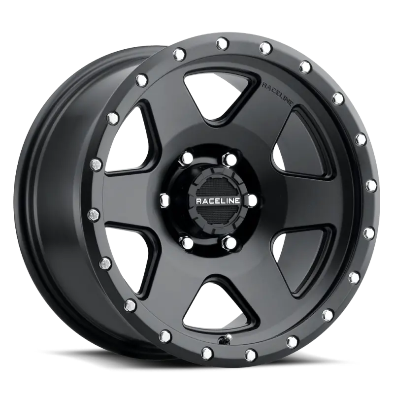 Raceline Boost Wheel – 18X8", 6X120 Bolt Pattern, 35Mm Offset, 67.1Mm Bore, Satin Black Finish 1