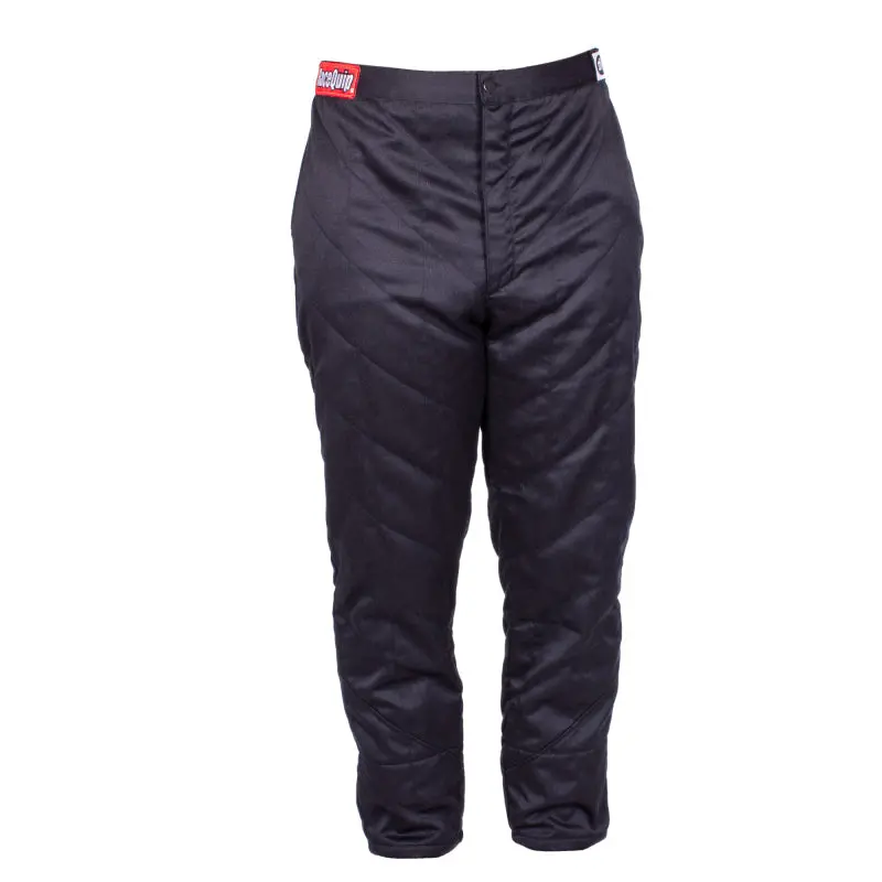 Racequip Chevron-5 Black Racing Pants – Sfi 5.1 Certified, Size Large 1