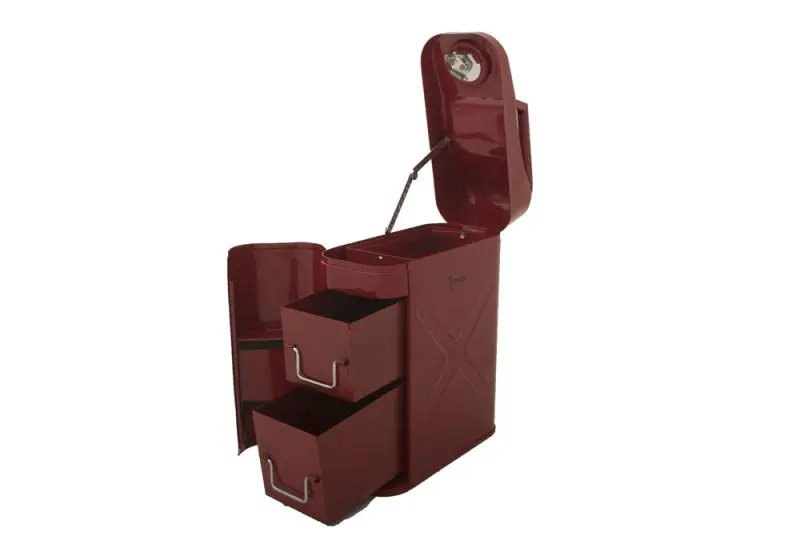 Rampage Universal Red Trail Can Utility Box For Off-Road Vehicles (1999–2019) 1