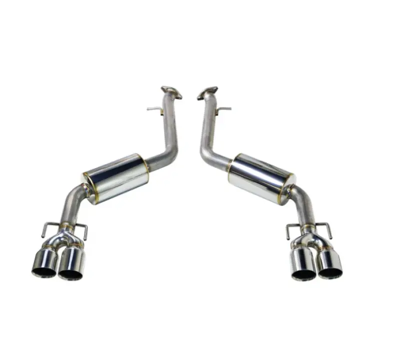 Remark Axle-Back Exhaust System For 2017–2020 Lexus Is200/300/350 – Stainless Steel, Dual-Wall Tips (Muffler-Integrated) 1