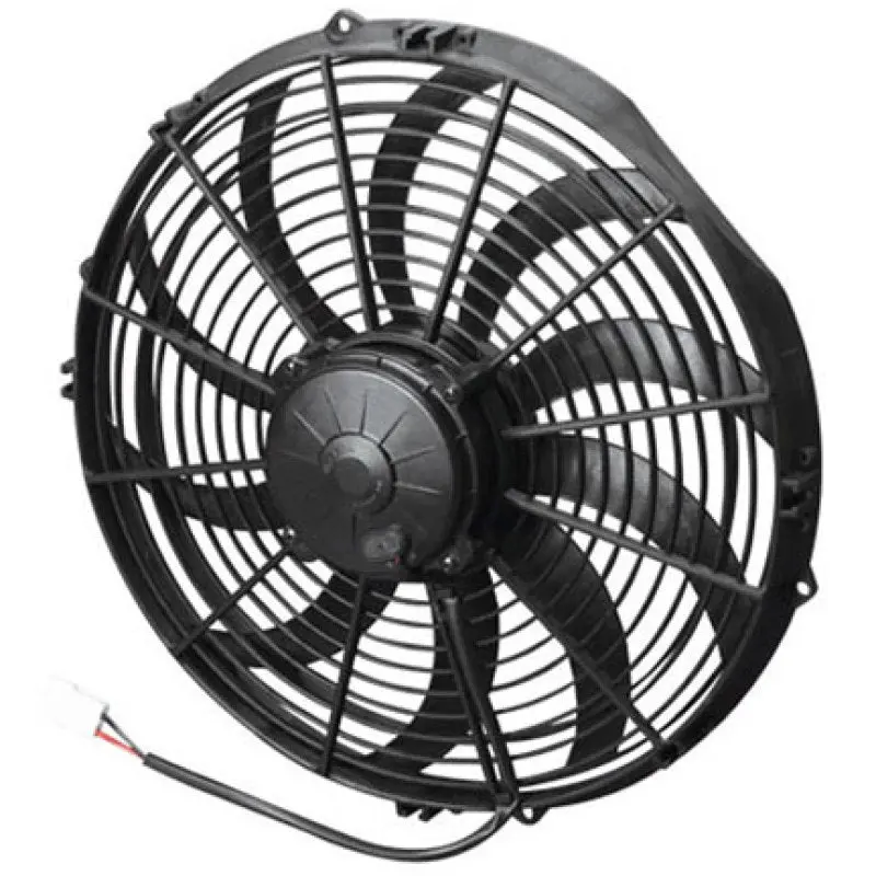 Spal 14-Inch High-Cfm Curved Radiator Fan – 1652 Cfm Pull-Type, Va08-Ap71/Ll-53A Model 1