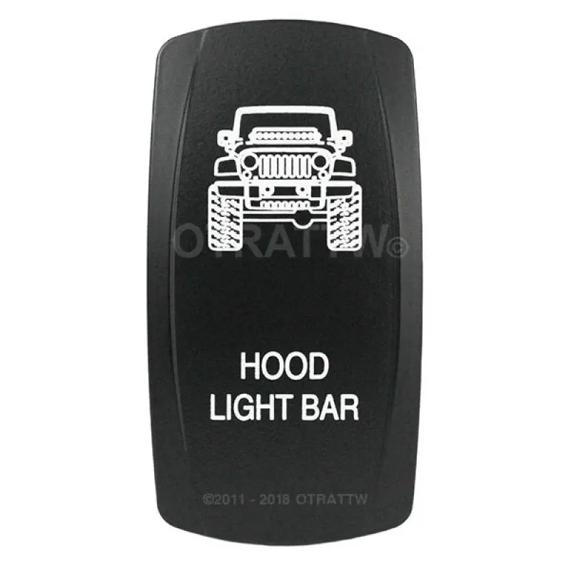 Spod Rocker Switch Panel For Jk Wrangler Hood-Mounted Light Bars 1