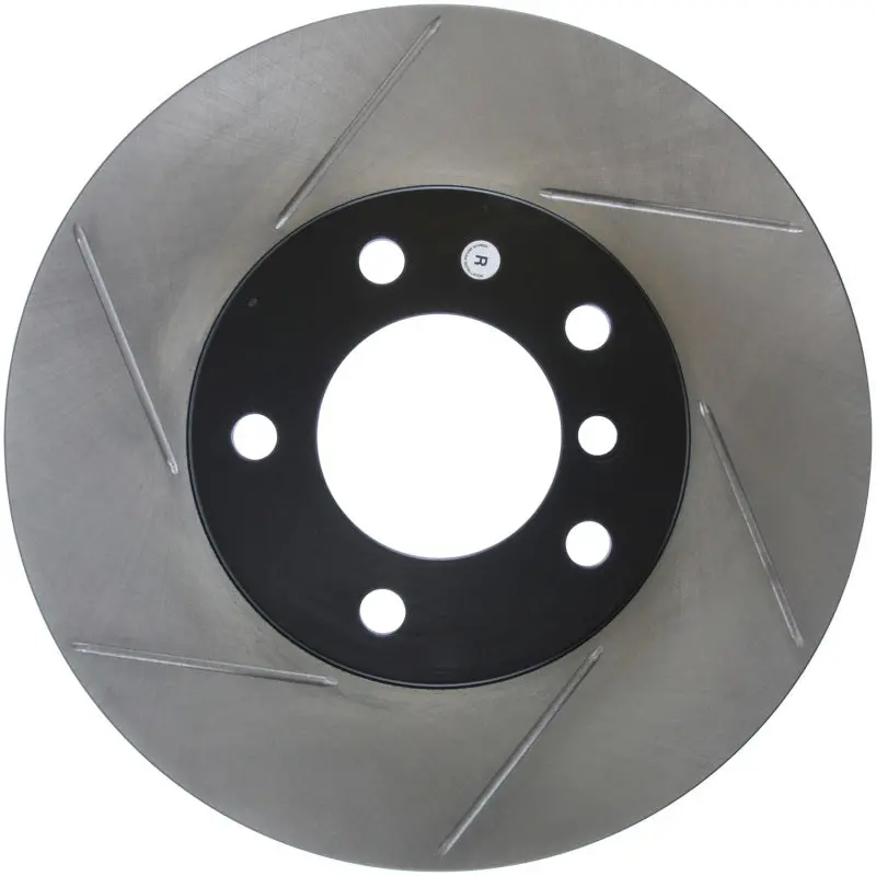 Stoptech Power Slot 9/07-09 Bmw 328 Front Right Slotted Rotor 1