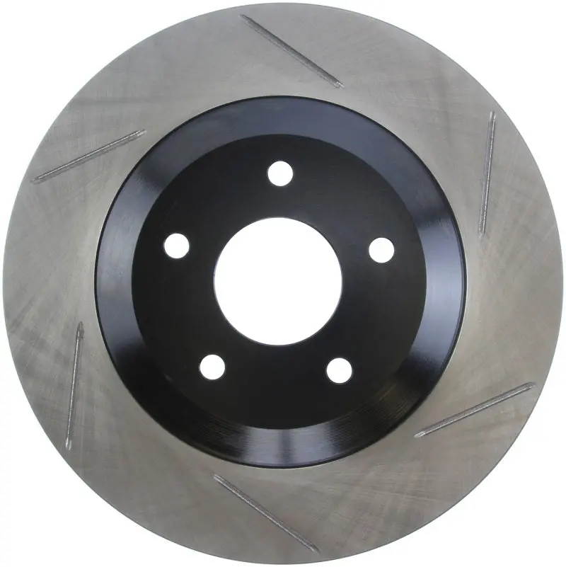 Stoptech Power Slot Slotted Brake Rotor – Left Front, 1997–2004 Corvette & 2004/2008 Cadillac Xlr 1