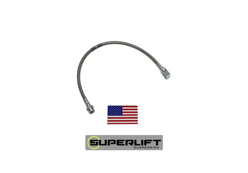 Superlift 66-77 Ford Bronco W/ 3-6In Lift Kit (Single) Bullet Proof Brake Hose 1