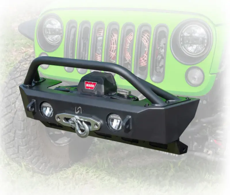 Turn Offroad Sunken Winch Mount For 2018+ Jeep Jl – Integrates Factory Fog Lights 1