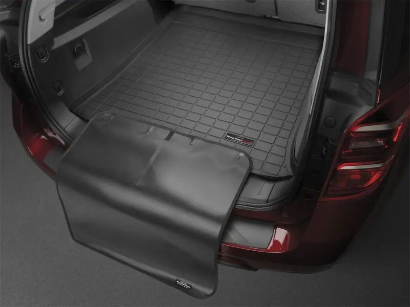 Weathertech 18+ Jaguar Xf Sportbrake Cargo Liner W/Bumper Protector - Black 1