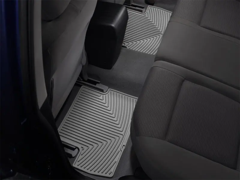 Weathertech Rear Floor Mats – Premium Rubber Fit For 2010+ Bmw 7-Series (F01), Gray 1