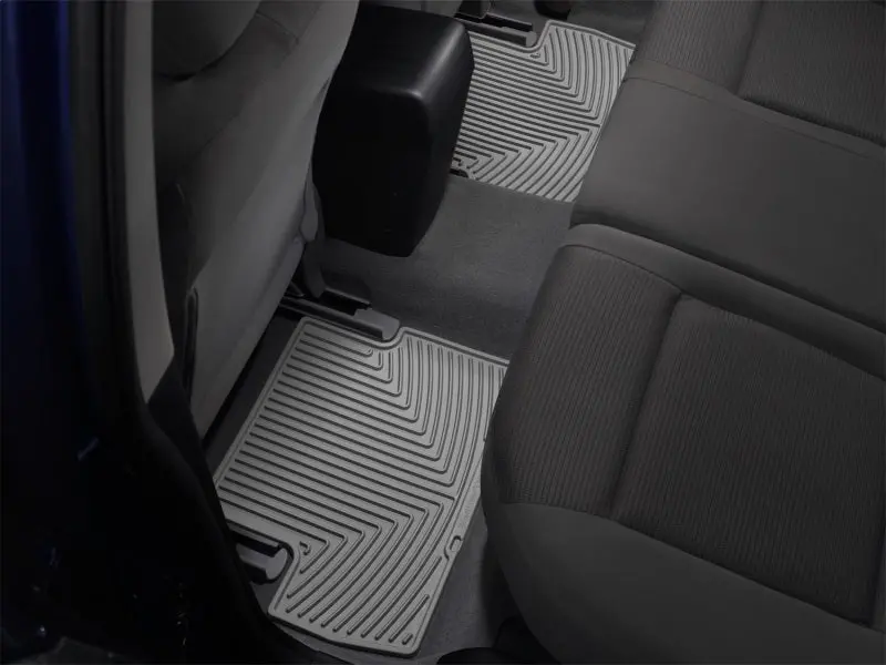 Weathertech Rear Floor Mats – Premium Rubber Fit For 2010+ Bmw 7-Series (F01), Gray 2