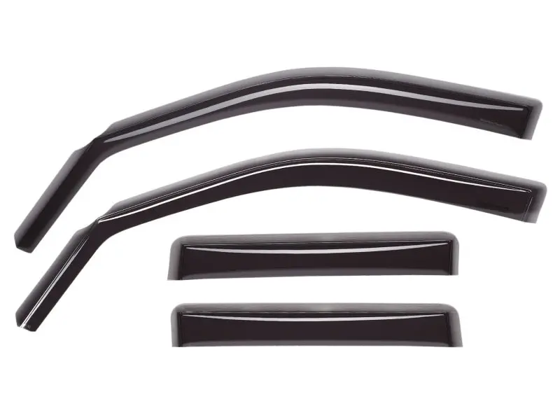 Weathertech Side Window Deflectors For 2017+ Honda Cr-V – Dark Smoke Tint, Front & Rear Installation 1