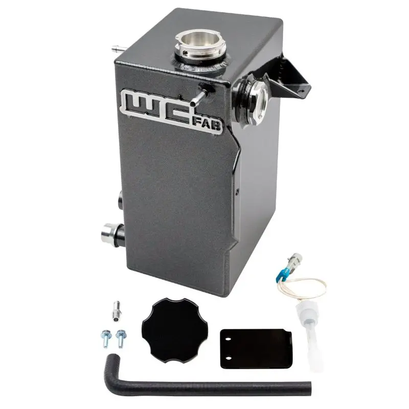 Wehrli 20-24 Chevrolet-Gmc 6.6L L5P Duramax Oem Placement Coolant Tank Kit - Gloss Black 1