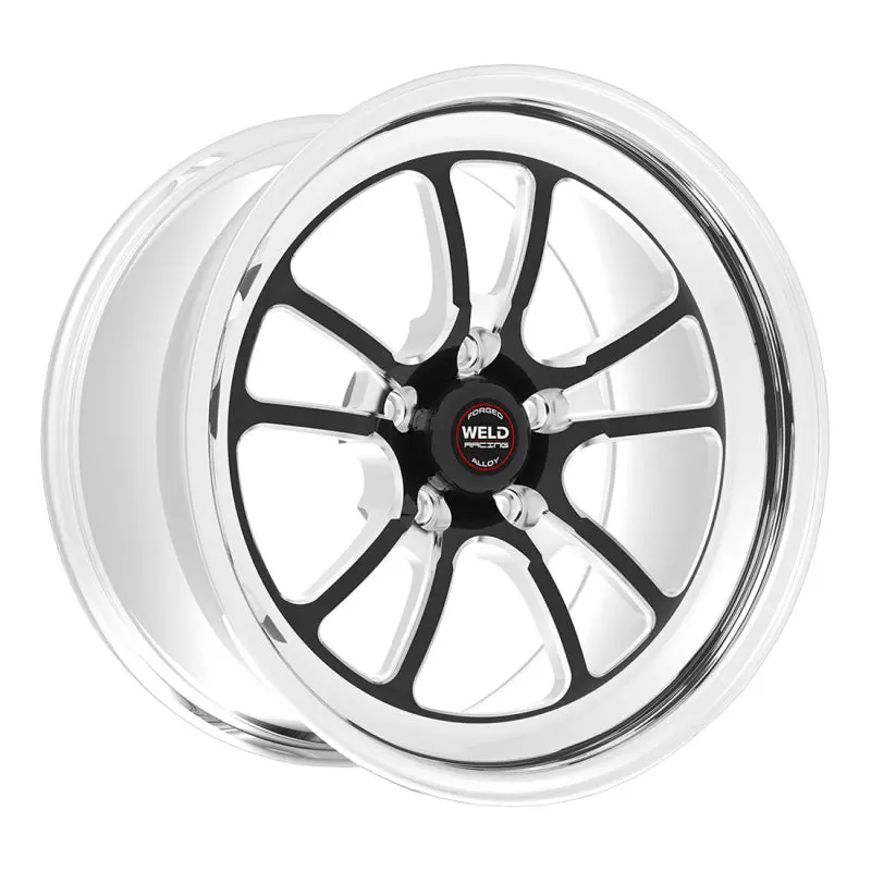 Weld S70 20X7 / 5X115Mm Bp / 2.8In. Bs Black Wheel (High Pad) - Non-Beadlock 1