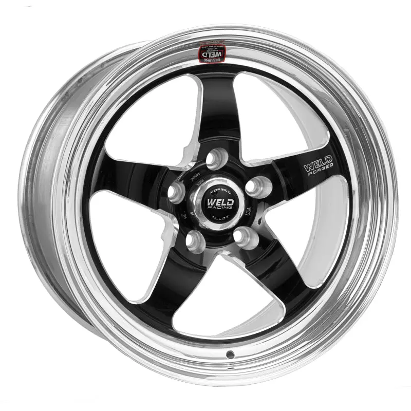 Weld S71 Forged Aluminum Wheel – 17X11", 5X4.5" Bolt Pattern, 6.4" Backspace, Matte Black Finish 1