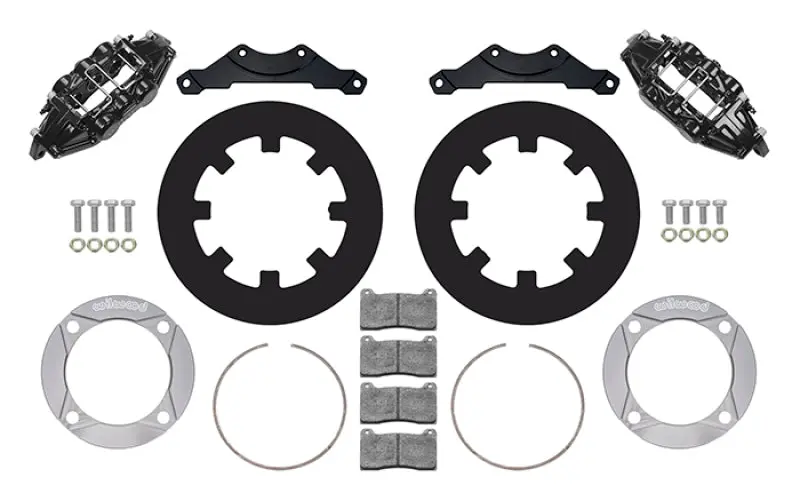 Wilwood Rear Brake Kit For 2014+ Polaris Rzr Xp 1000 – 11.25" Rotors, Black Finish 1