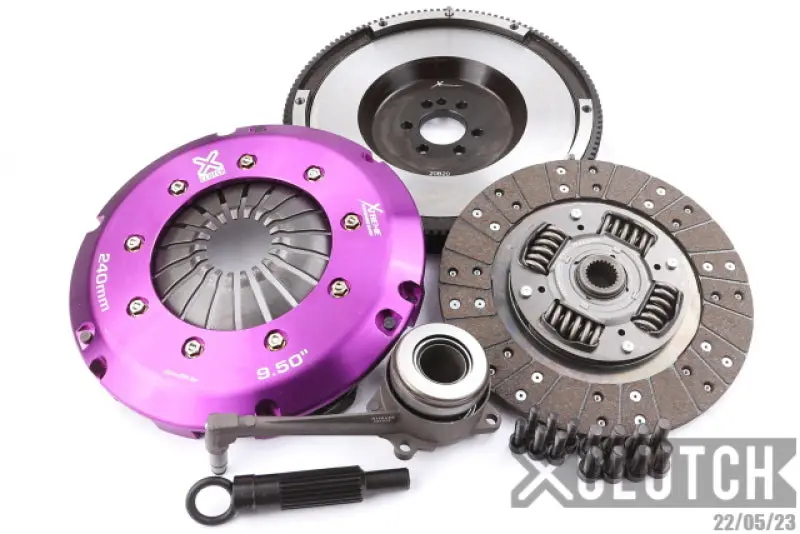 Xclutch Stage 1 Sprung Organic Clutch Kit For 2002–2006 Volkswagen Golf Gti 1.8T 1